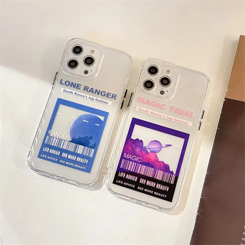 

Прозрачный чехол в стиле ретро для iPhone 13 12 11 Pro Max Xr Xs Max 7 8 Plus