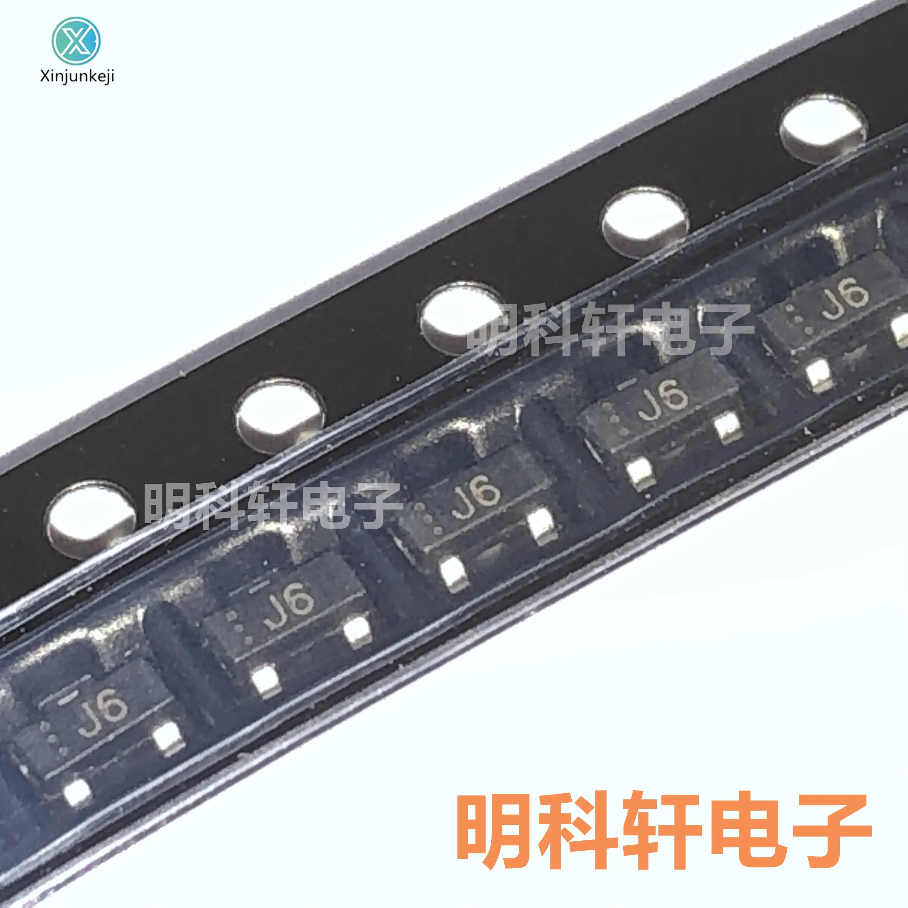 

200pcs orginal new S9014 Silkscreen J6 SOT23 SMD Transistor