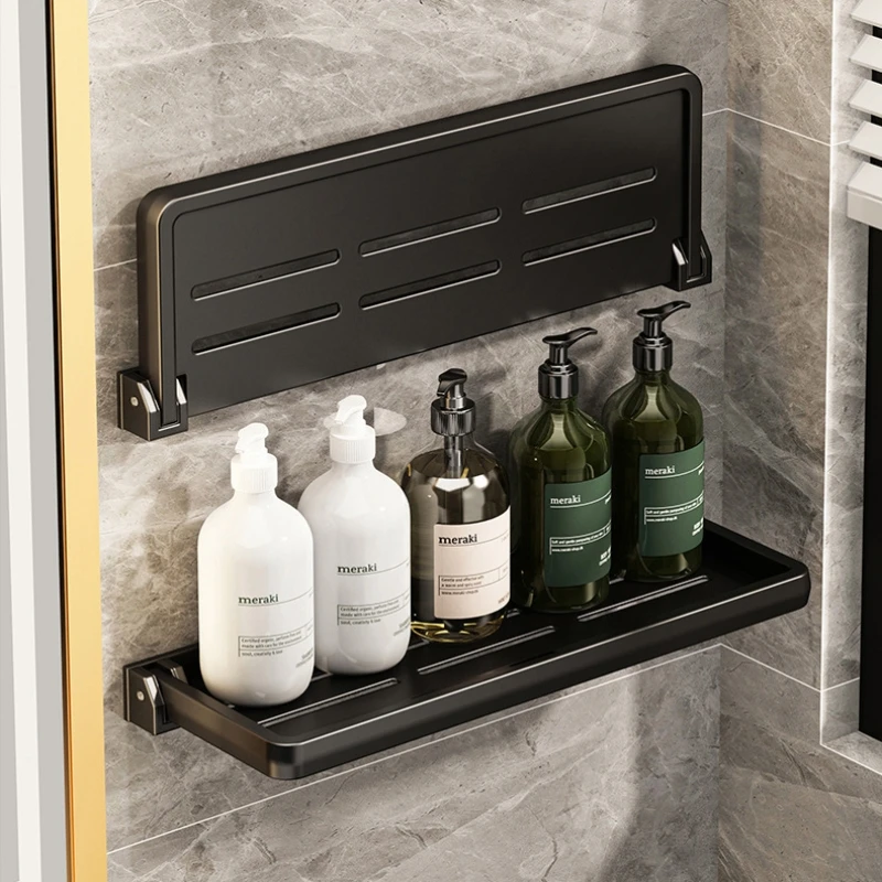 

1/2PCS Wall Mounted Bathroom Shelves Corner Shelf Shower Storage Rack Toliet Holder Bathroom Organizer Bathroom Accessories Set