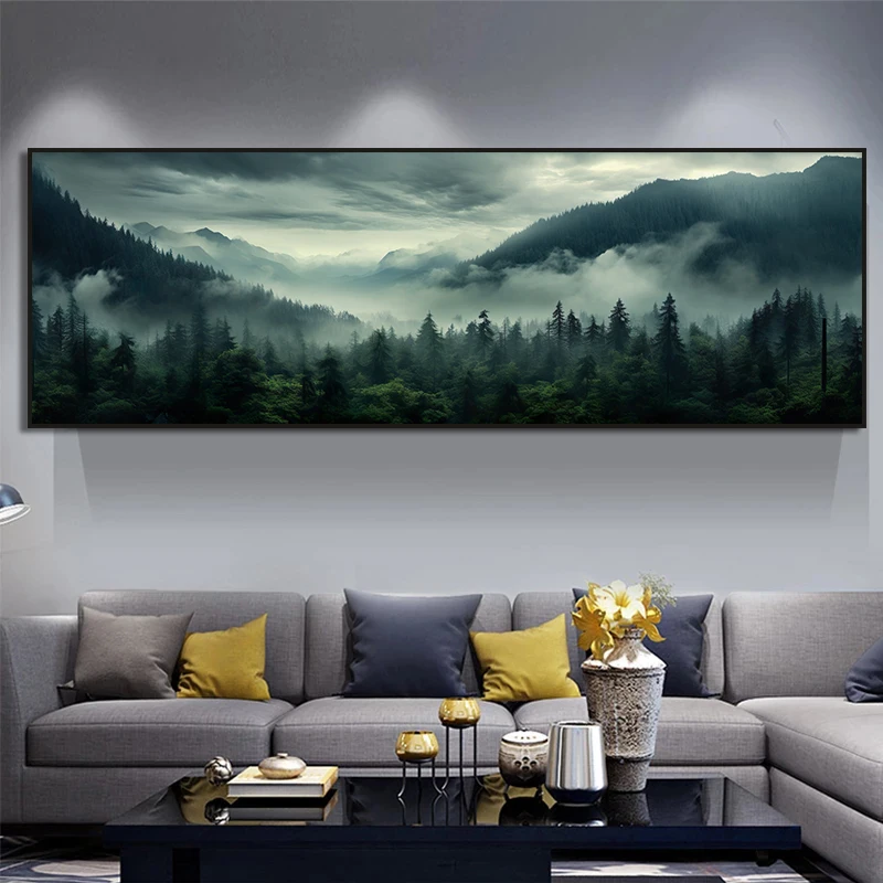 Настенный постер с изображением пейзажа