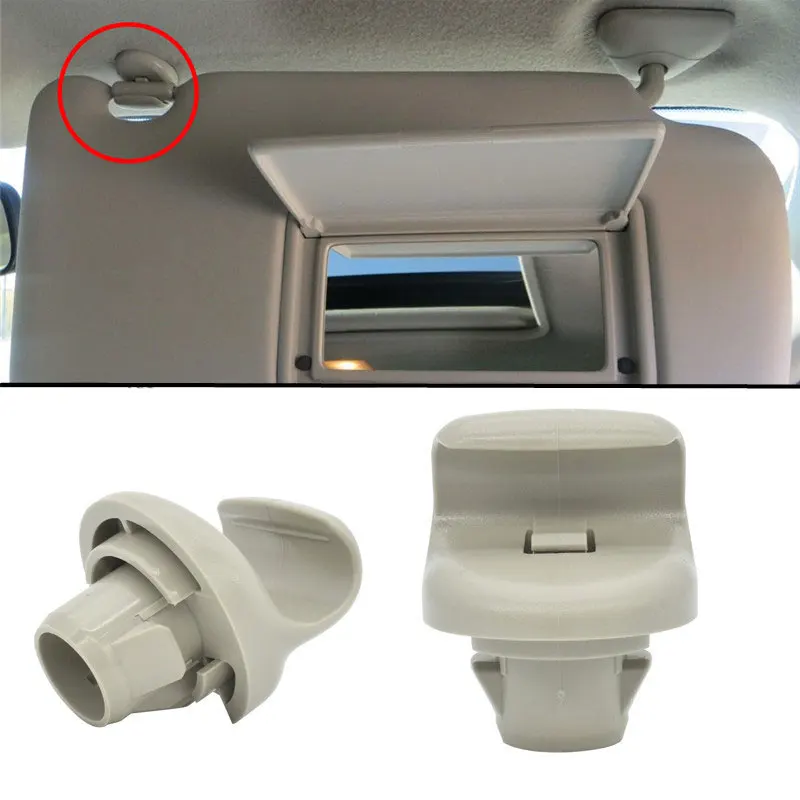 

Зажимы для солнцезащитного козырька, держатель для Nissan Juke Almera Tiida X-trail Sentra Sylphy, Teana 350Z Frontier Xterra Pulsar Micra, 2 шт.