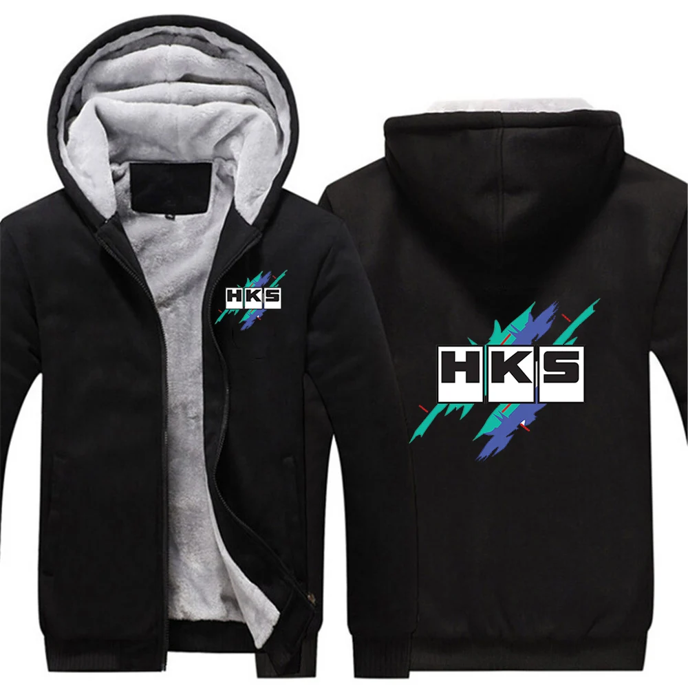 Мужская толстовка на молнии HKS Power and Sports Print, новая коллекция Осень-Зима 2026, утепленная, флисовая, теплая, комфортная (art.: 3920d4cf8a0d5) - 3920d4cf8a0d5