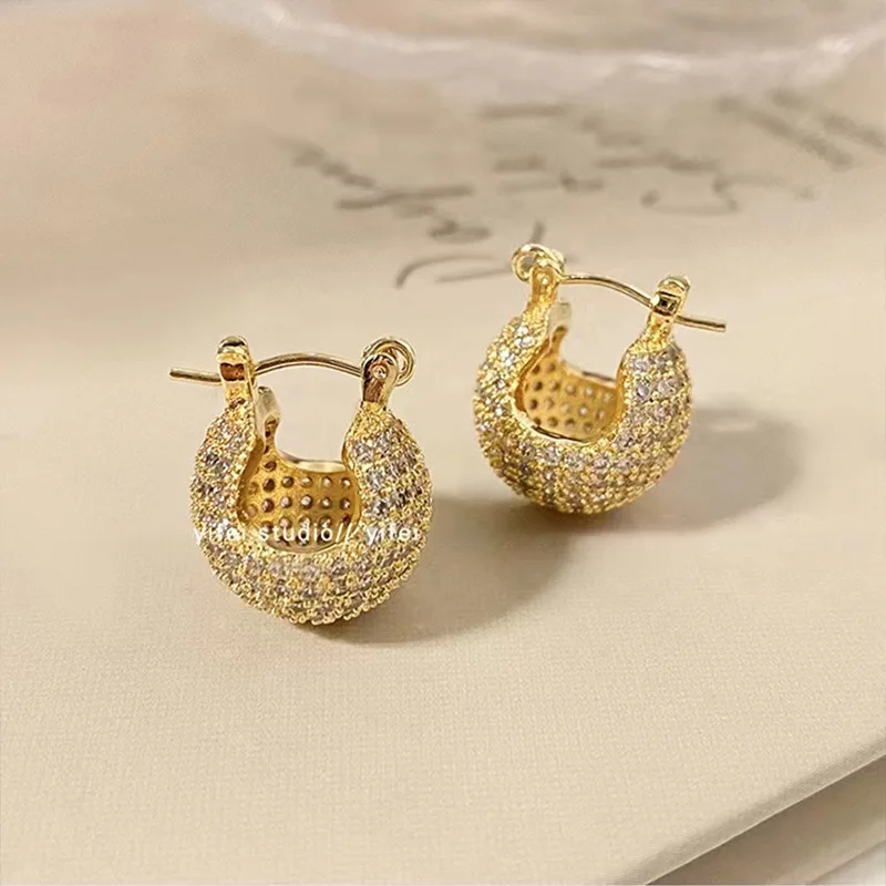 Новые корейские модные роскошные эксклюзивные высококачественные полностью циркониевые сферические серьги подарок банкет свадьба Женские Ювелирные серьги 2023 Новые корейские модные роскошные эксклюзивные высококачественные полностью циркониевые сферические серьги подарок банкет свадьба Женские Ювелирные серьги 2023