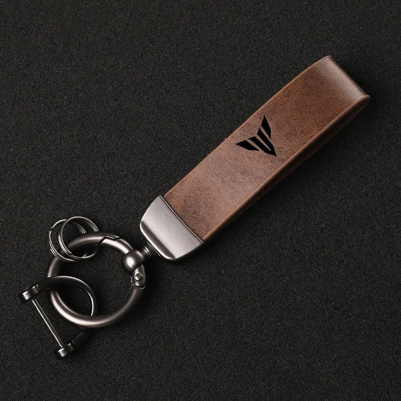 Модный брелок из натуральной кожи, автомобильный брелок, держатель, ювелирные изделия, подарок на заказ для Yamaha MT 07 MT09 SP MT10, аксессуары