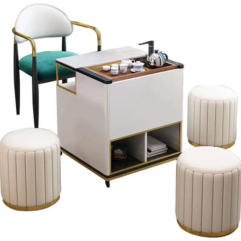 

Rock board lift balcony Kungfu tea table