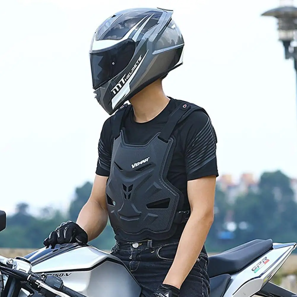 Motorcycle Body Armor Vest Motorcycle Jacket Motocross Off-Road Racing Vest Dirt Bike Protective Gear Chest Protector images - 6