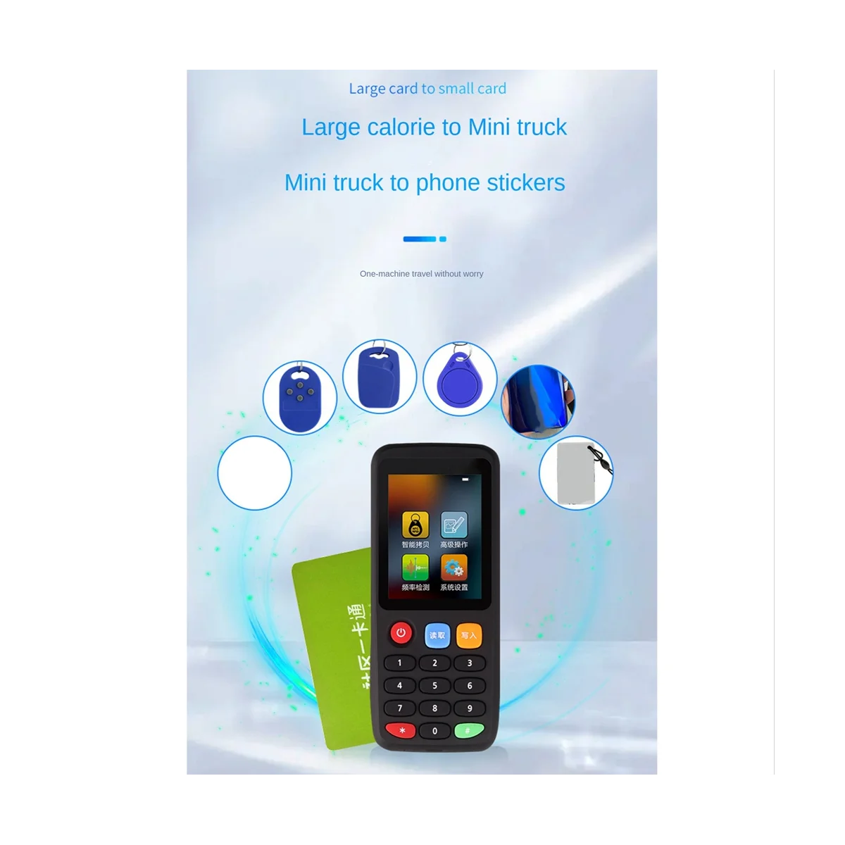 

X7 Duplicator NFC Reader IDIC Card Duplicator Access Control Elevator Card Duplicator