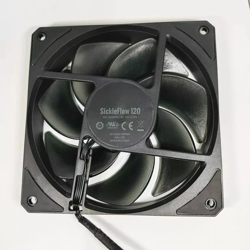 Фото Вентилятор для корпуса Cooler Master SickleFlow 120 без LED-подсветки, 12 см, PWM, бесшумный №2