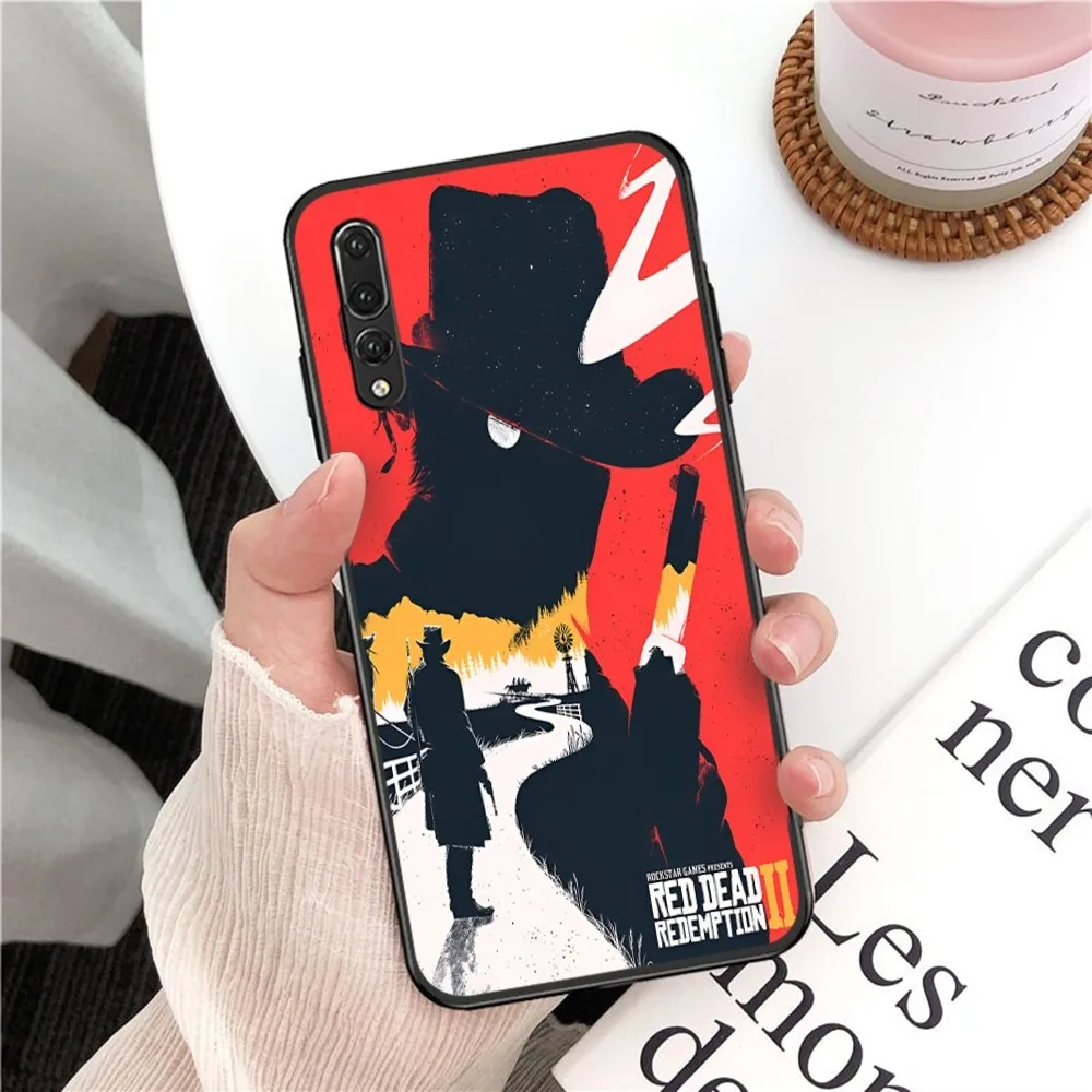 Red Dead R-Redemption RDR 2 Phone Case For Huawei P 8 9 10 20 30 40 50 Pro Lite Psmart Honor 70 Mate 20lite