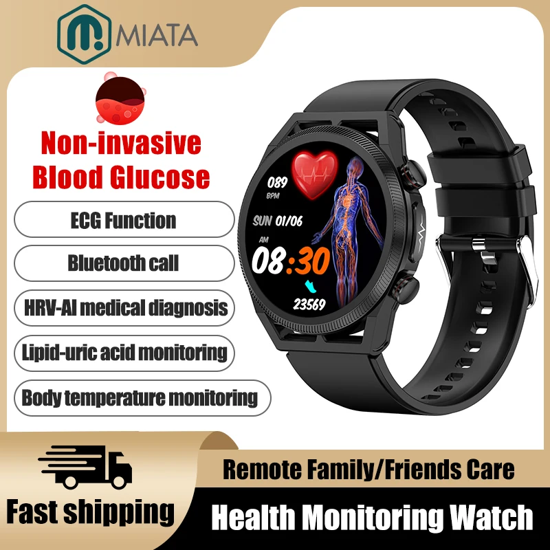 

Смарт-часы с функцией измерения уровня сахара в крови