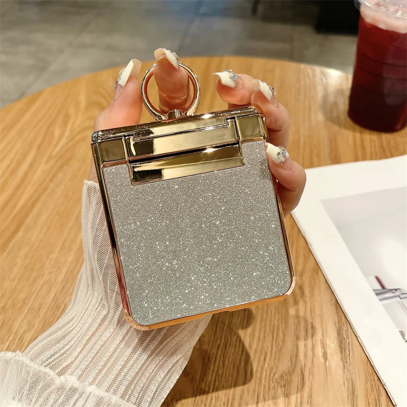 Роскошный Жесткий чехол из поликарбоната с металлическим покрытием для OPPO Find N2