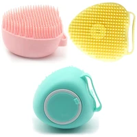 body scrubber with soap dispenser for shower3 pack exfoliating brushes soft body exfoliator bath loofah