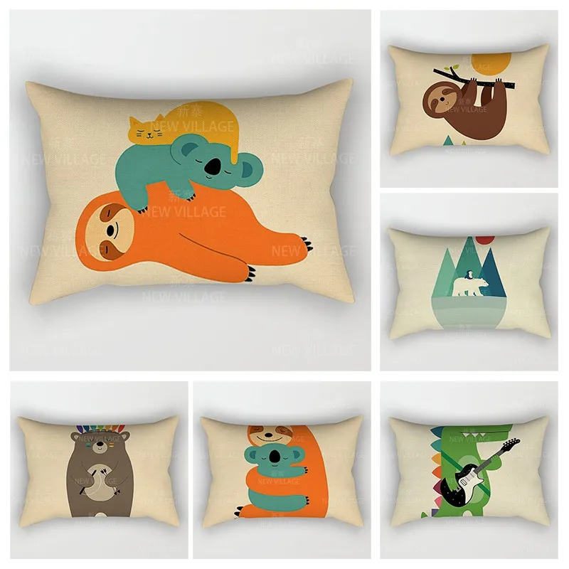 

Скандинавский осенний домашний декор 30*50, чехол для диванной подушки, чехол для дивана, чехол для дивана, 30x50 см, 40x60 40*60, бохо, винтажная манда...