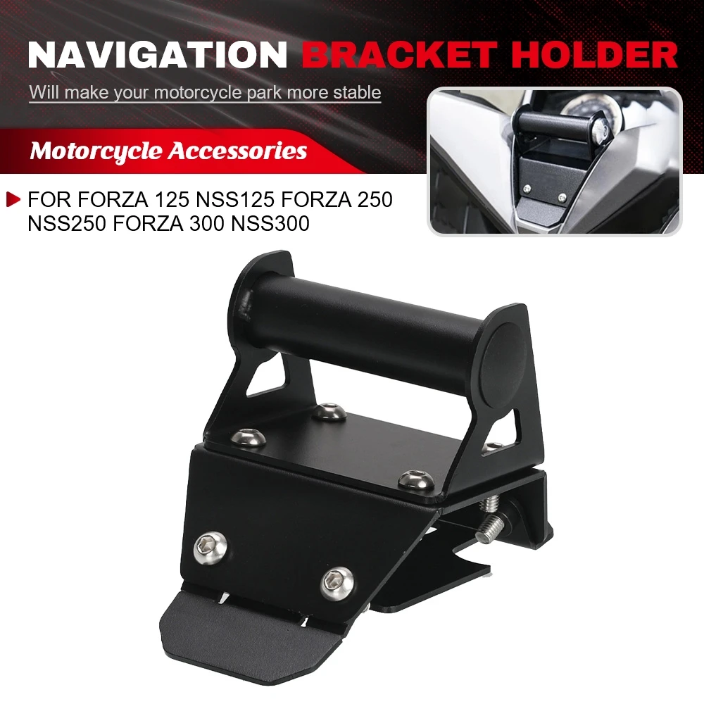 Подставка-держатель для телефона GPS навигатора мотоцикла кронштейн 2024 Honda Forza 125