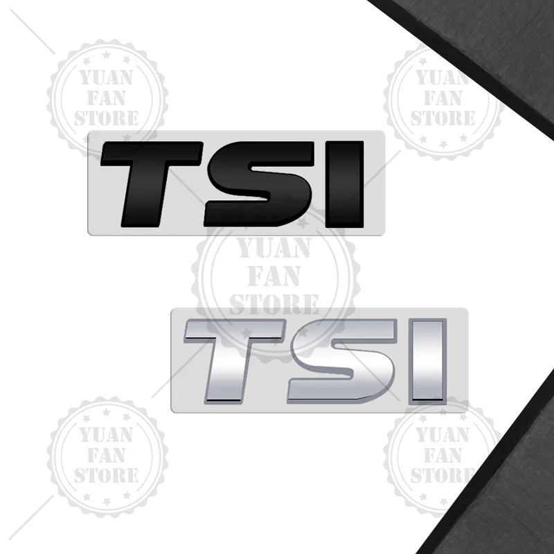 Эмблема TSI TDI, Стайлинг автомобиля, 3D наклейка, логотип из АБС-пластика, значок для Tiguan Polo Golf 4, 5, 6, MK6 Passat B5 B6 Bora Jetta Touran T-Cross Caddy (art.: 3920cb2ba37bf) - 3920cb2ba37bf