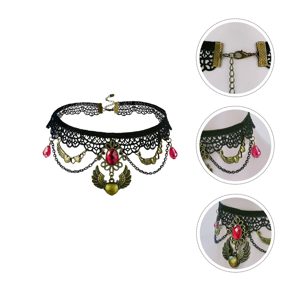 

1pc Tassels Necklace Short Neck Chain Body Jewelry Neck Accessory