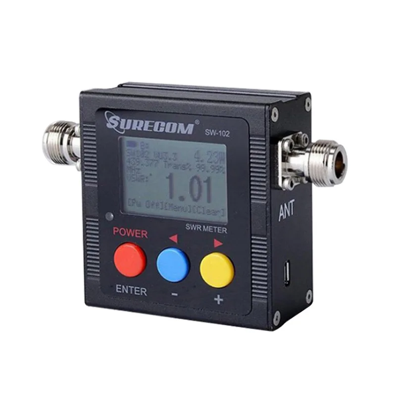 

Digital VHF/UHF Power&SWR Meter 125-525Mhz 120W model SW-102 Power meter