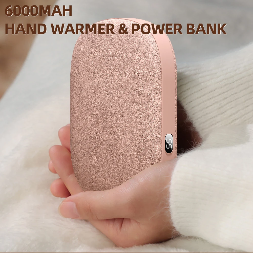 

Winter Mini Calentador Portable Usb Velvet Hand Warmer Mobile Power Bank Hand Warmers Rechargeable Heater Handwärmer
