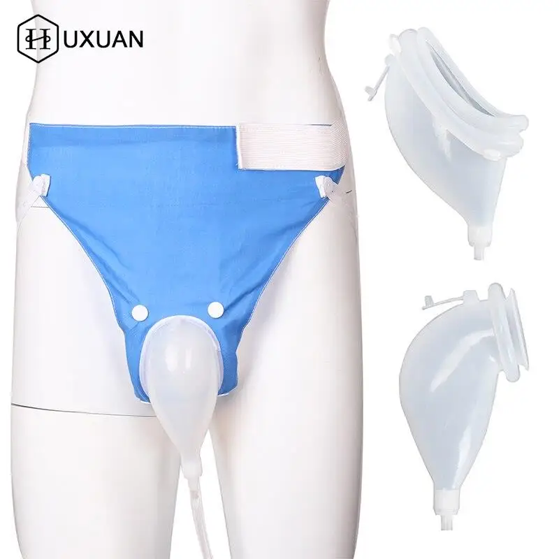 Многоразовые гипоаллергенные для мужчин и женщин, силиконовый коллектор мочи, ранцы с катетером, унитаз для мужчин и женщин