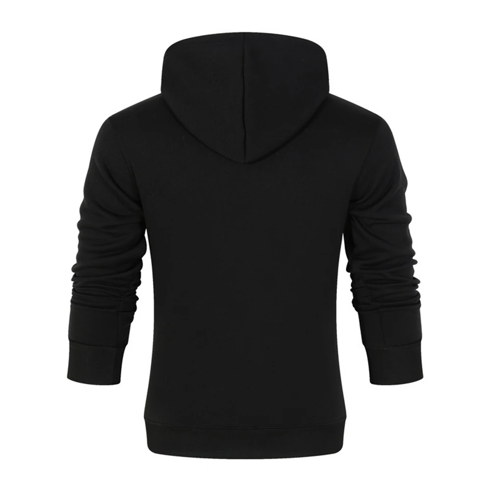 

Men Casual Hip Hop Pullover Solid Color Hoodies Hooded Sweatshirts Long Sleeve Jumper Activewear Sport Fashion Loose Tops