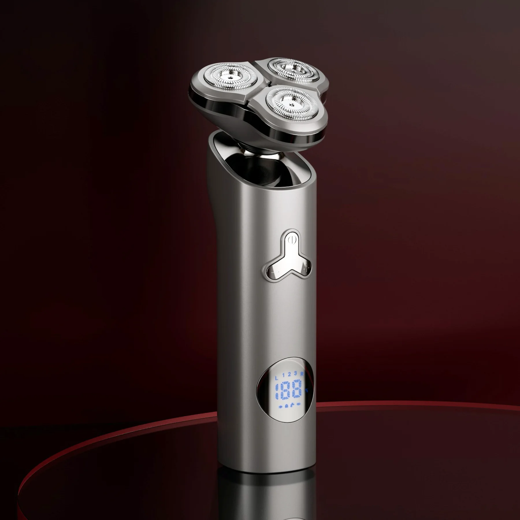 

Умная Мужская бритва с регулируемой скоростью, перезаряжаемая 3D плавающая бритва, моющаяся Мужская бритва для всего тела