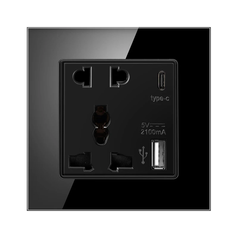 

Розетка JING HUA JING CHENG универсальная 5-контактная