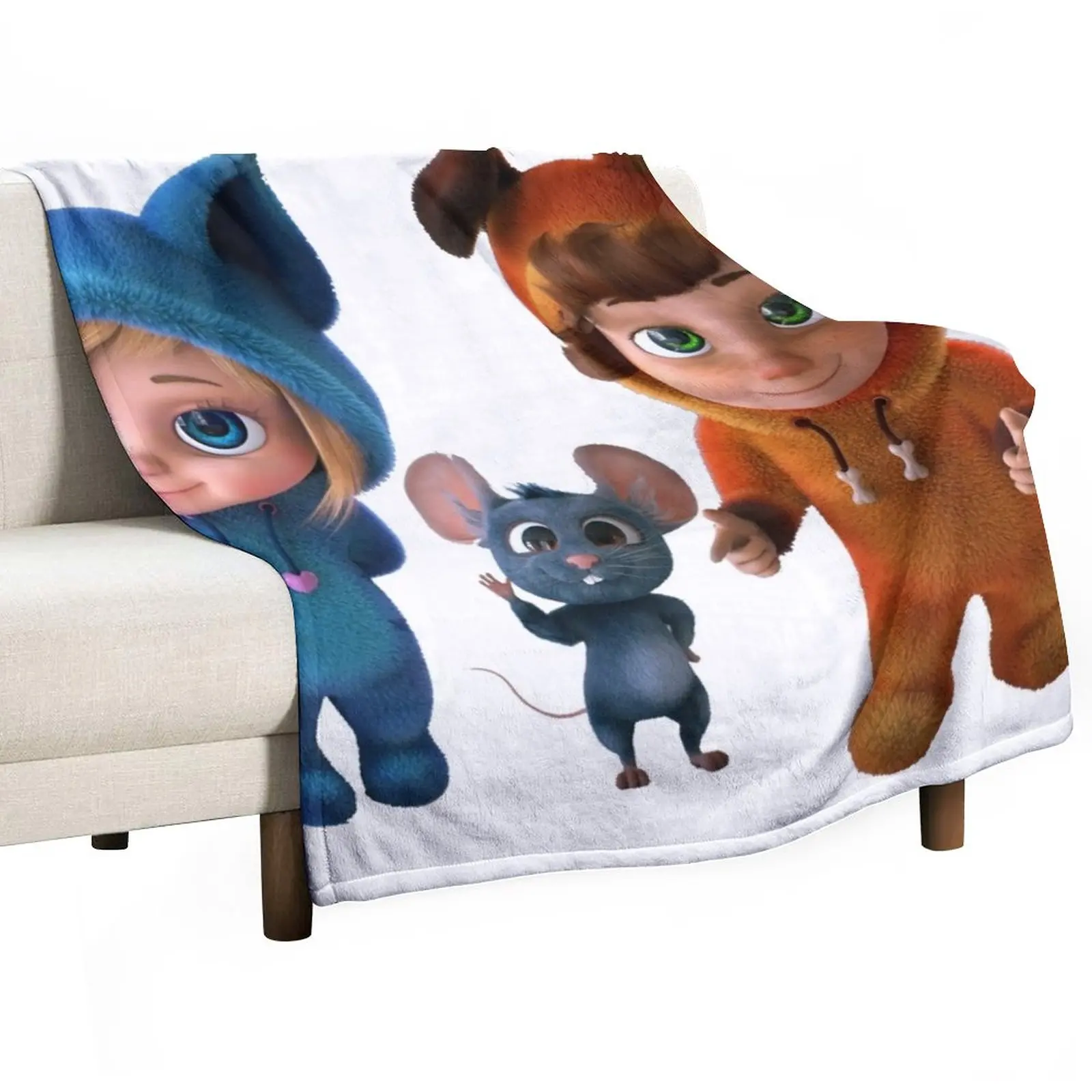 

Декоративное одеяло Dave & Ava - ABC Deva и Ava, пушистое одеяло, ткань