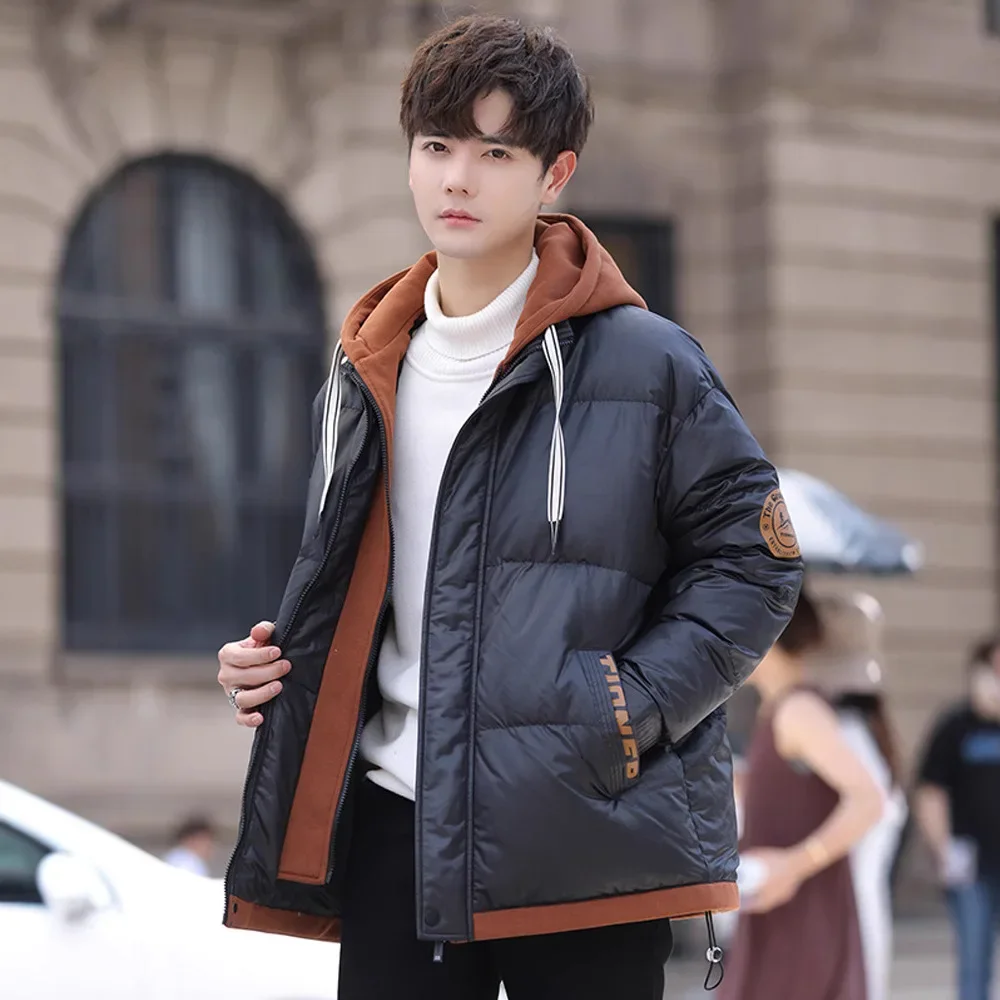 Winter13 Подростковое двухсекционное хлопковое пальто с иллюзией для 12 лет