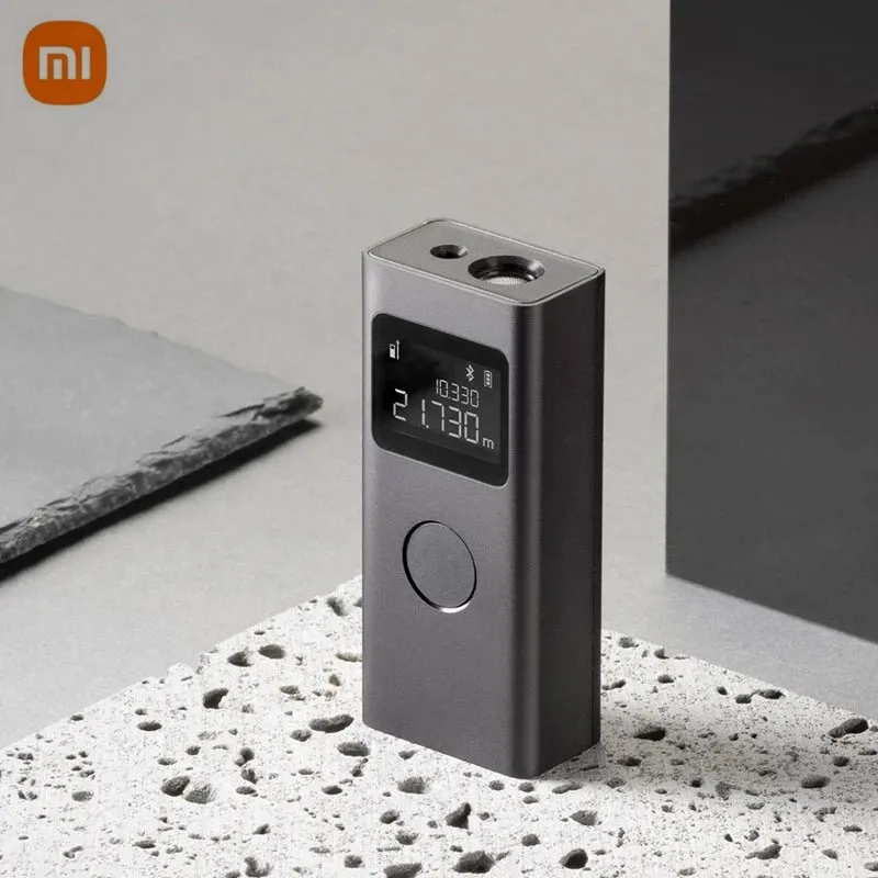 

Дальномер лазерный Xiaomi с Bluetooth и ЖК-дисплеем, измеритель расстояния в реальном времени, работает с приложением Mi Home