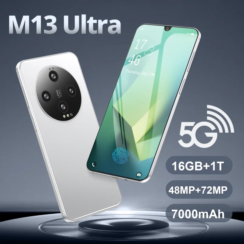 

Mi 13 Ultra 6.8 HD Smartphone Snapdragon8 Gen2 Android Unlocked Mobile Phone 16G+1TB Telephone Global Version 4G 5G Cellphones