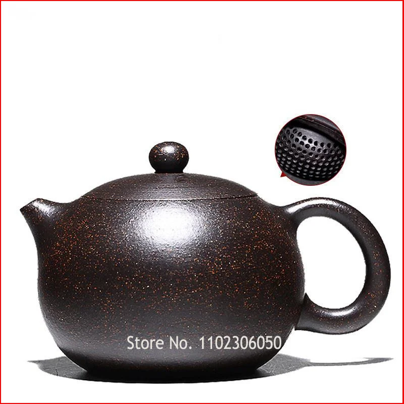 

Yixing teapot boutique purple clay xishi teapot beauty craft teakettle tea ceremony 188 filter hole ball