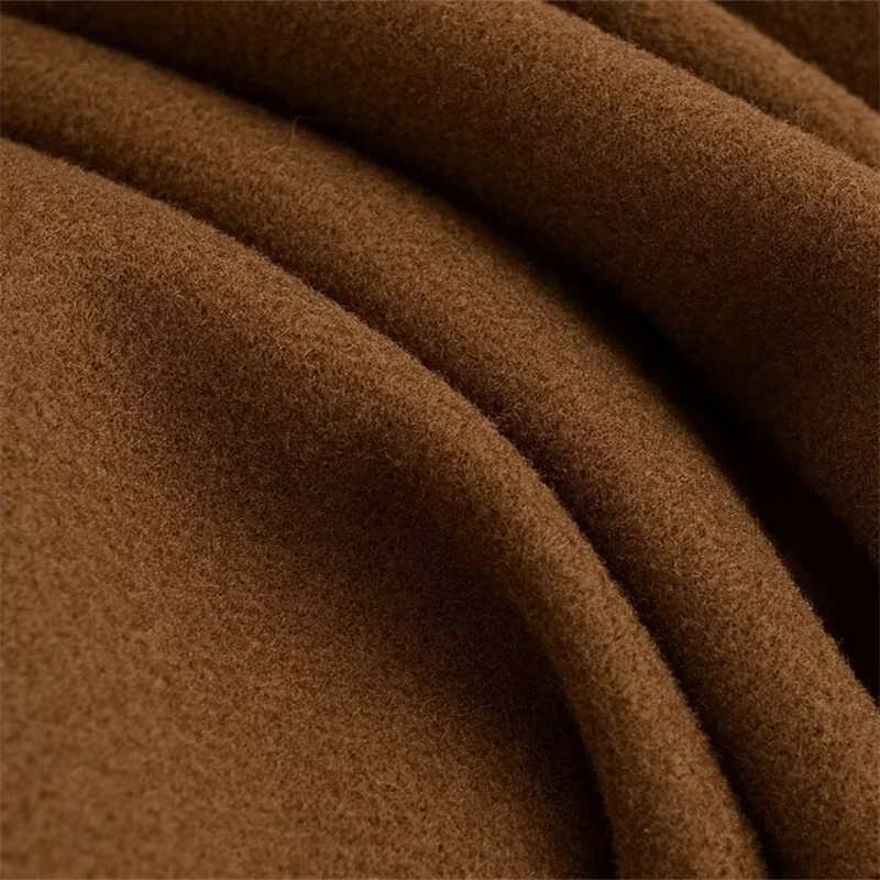 KEYANKETIAN 2024 новая зимняя женская асимметричная однобортная укороченная шерстяная