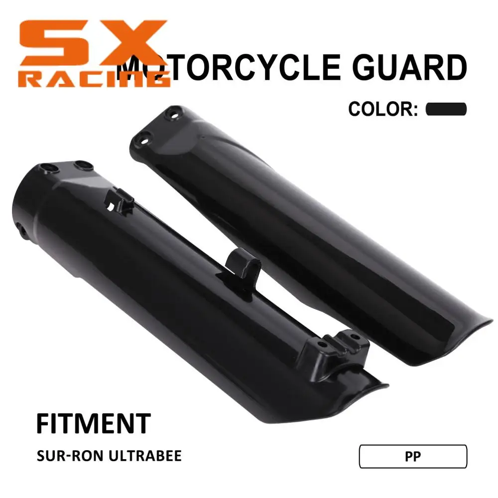 

Motorcycle Parts Front Shock Protection Shock Absorber Dustproof Black For Sur Ron Sur-Ron Surron UltraBee Ultra Bee Dirt Bike