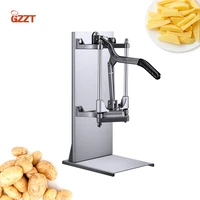 gzzt multifunctional fruit vegetable cutter with 4 blades various cutting shapes slicer potato cutter restaurant equipment maker