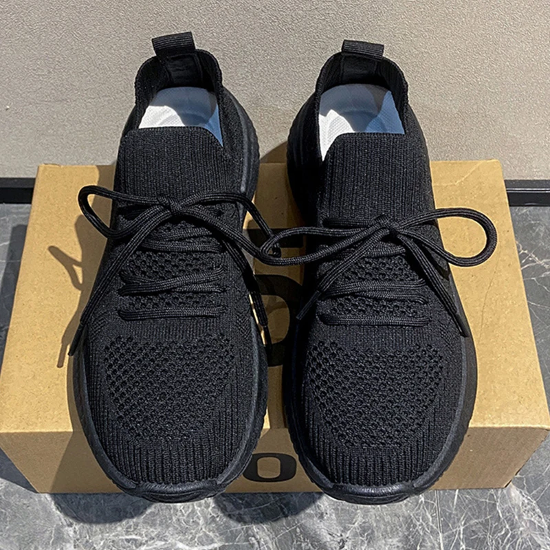 2023 Breathable Women's Vulcanized Shoes Mesh Female Running Shoes Lightweight Women Casual Shoes Outdoor Sneakers Free Shipping