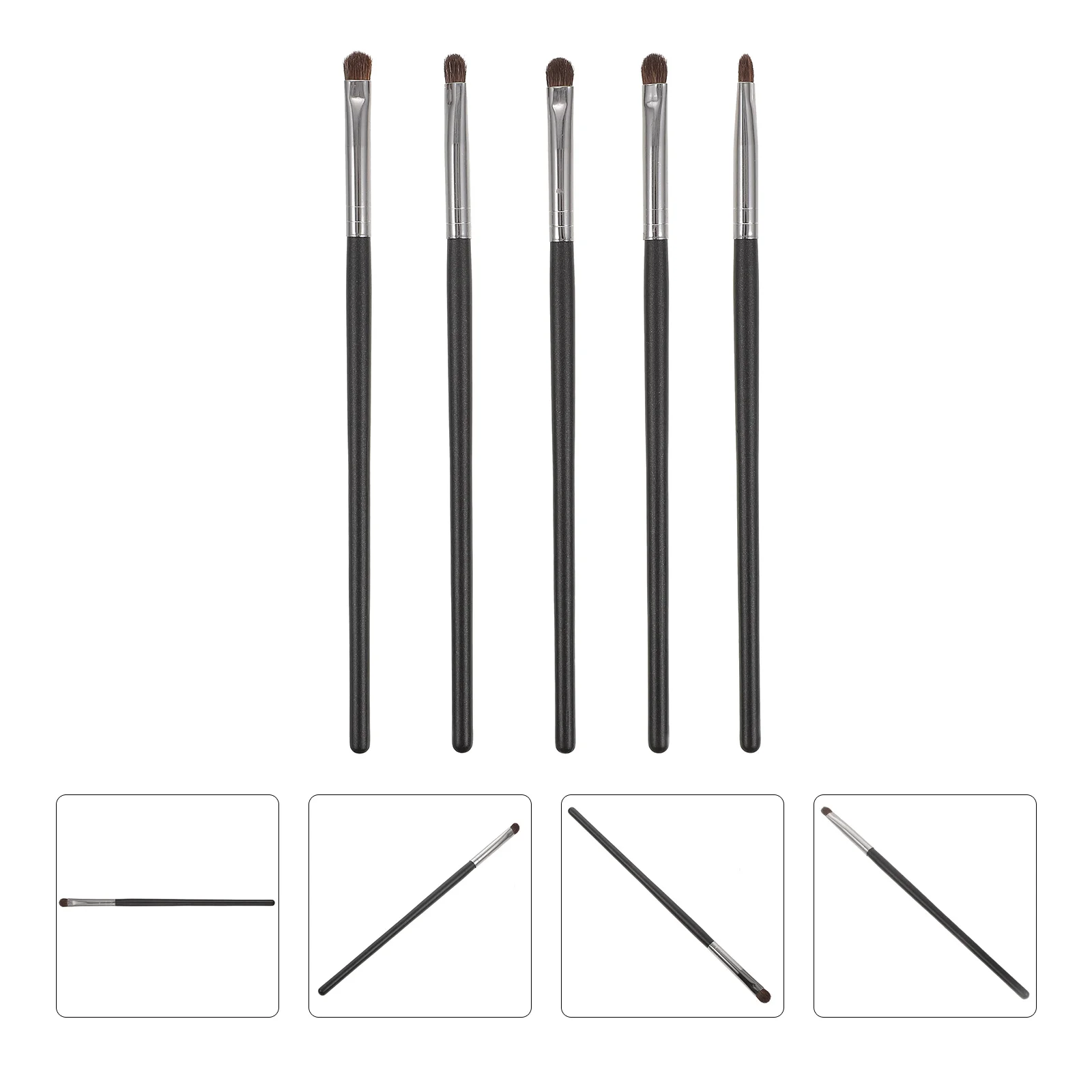 

Makeup Brush Brushes Eye Eyeshadow Kit Blush Toolfan Powder Blending Foundation Lip Premium Portable Shadows Facemake Liquid