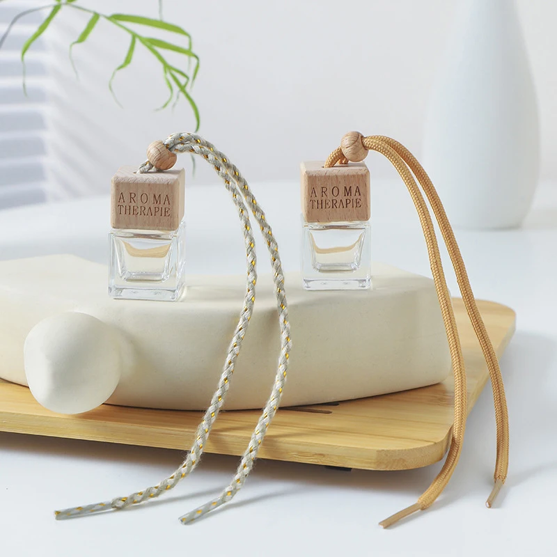 1 шт. универсальный автомобильный кулон для духов квадратная крышка пустая