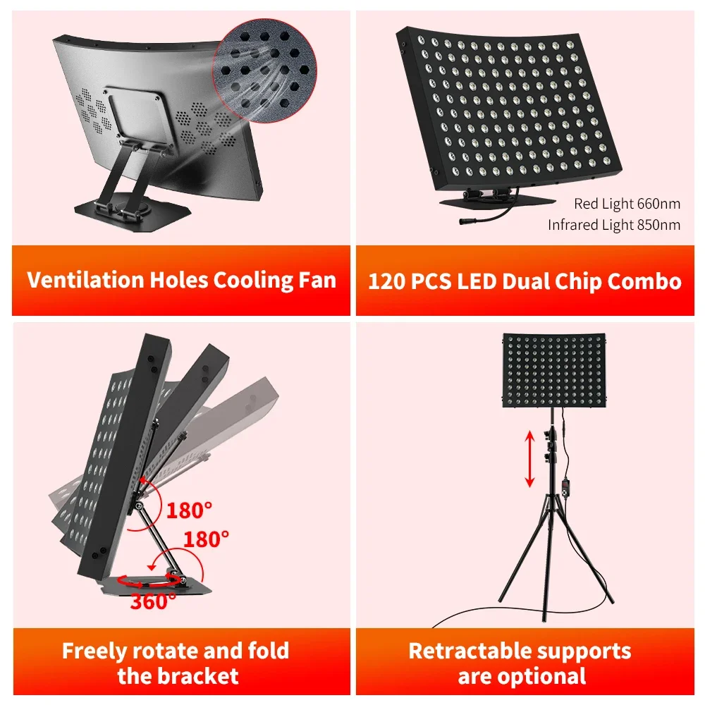 Заводская цена OEM ODM красный свет панель фотонная терапевтическая машина