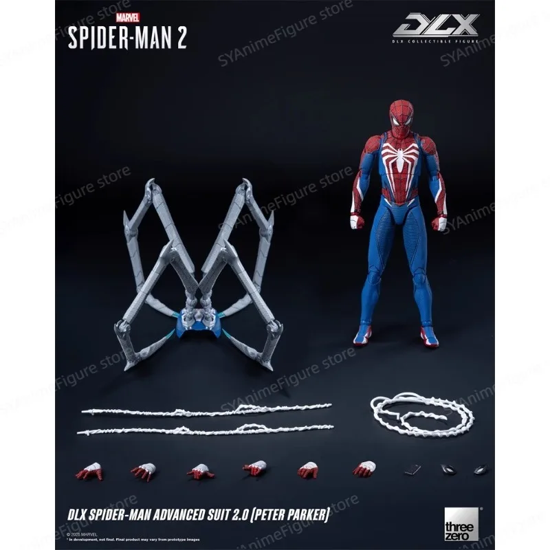 Фото Предзаказ: Фигурка Threezero 3A DLX 1/12 Marvel Spider-Man Advanced Suit 2.0, коллекционная игрушка, подарок №2