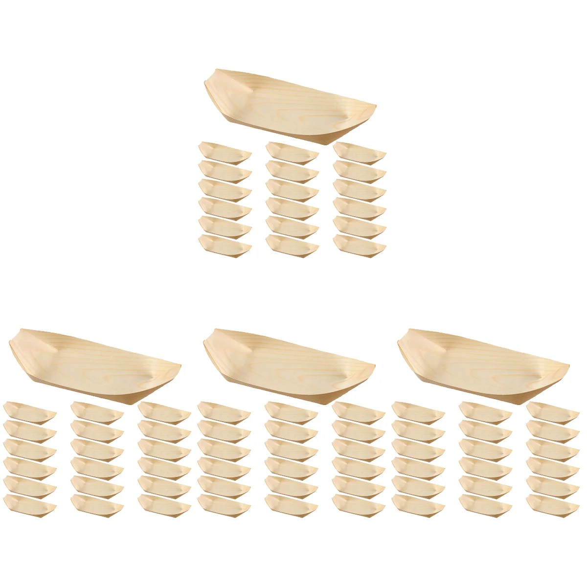 

800 Compact Daily Use Boat Boat Dessert Dish for Daily Dinner