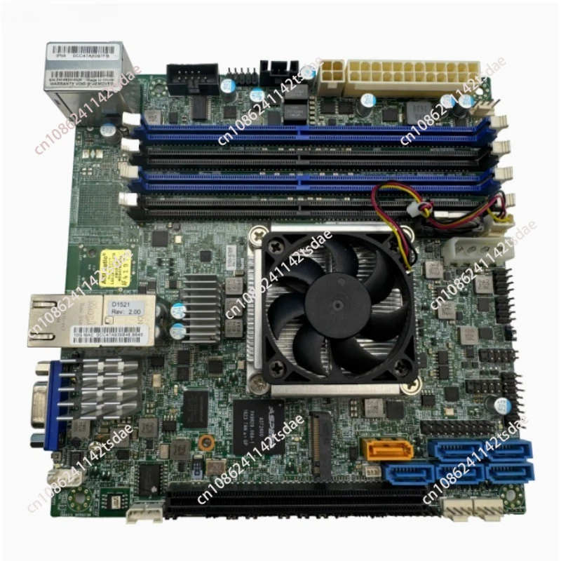 

XE ON D1521 Двойной 10-гигабитный порт X10SDV-4C-TLN2F Основная плата Сервер NAS Synology ITX