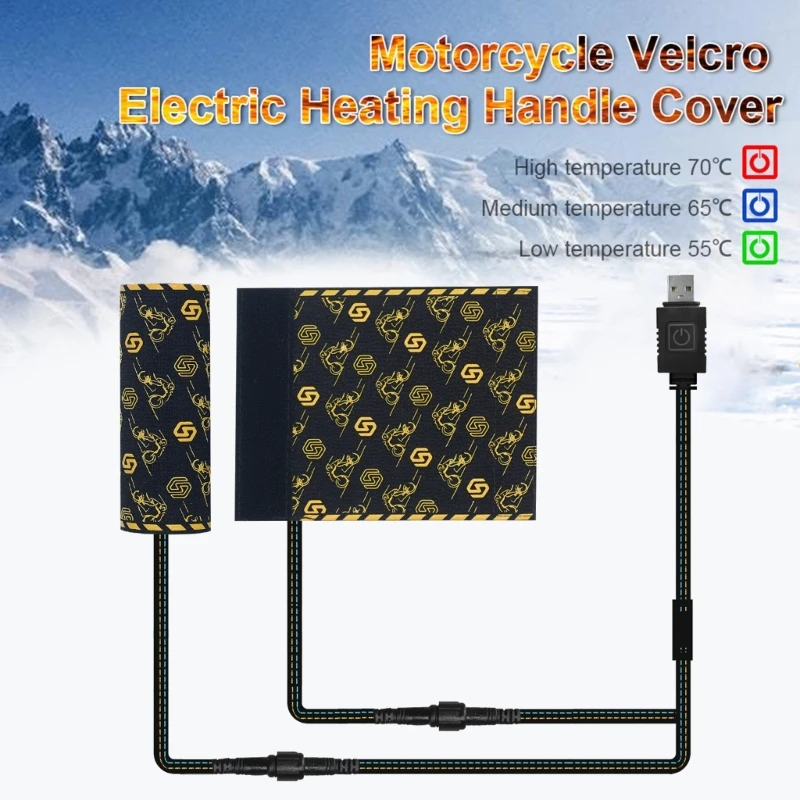 

Мотоциклетные ручки с подогревом, 6 передач, функция памяти, электрические ручки с подогревом для мотоцикла, 1 пара