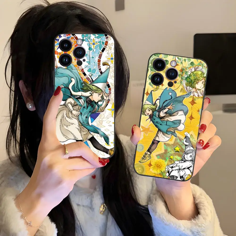 Фото Чехол для телефона Witch Hat Atelier Coco для iPhone 17 16 15 14 13 12 11 X XR XS 8 7 Air Pro Max Plus Mini, мягкий противоударный чехол из ТПУ №5