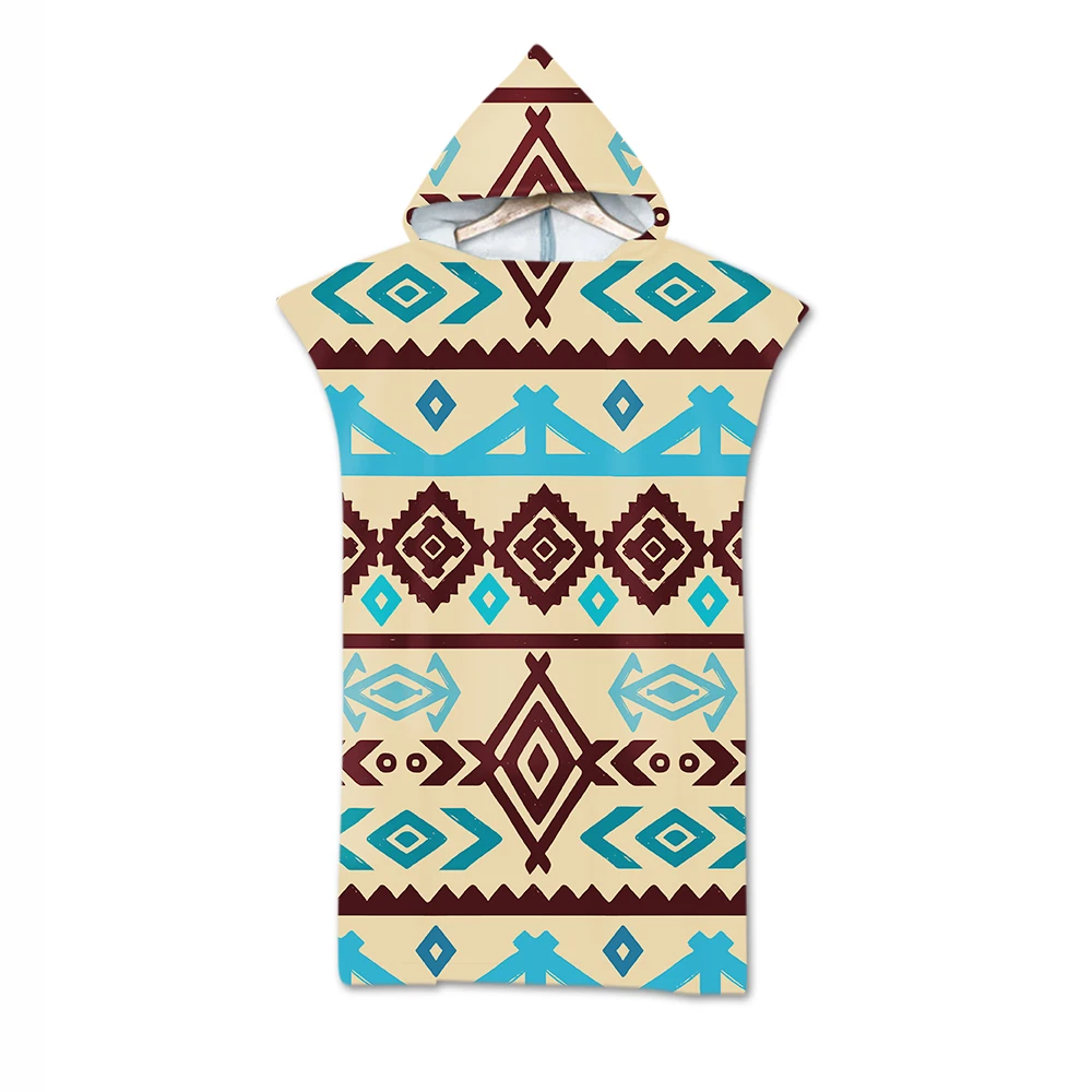 Changing Robe Swim Surf Kilim Aztec Geometric Diamonds Zigzags Gift Drop Shipping