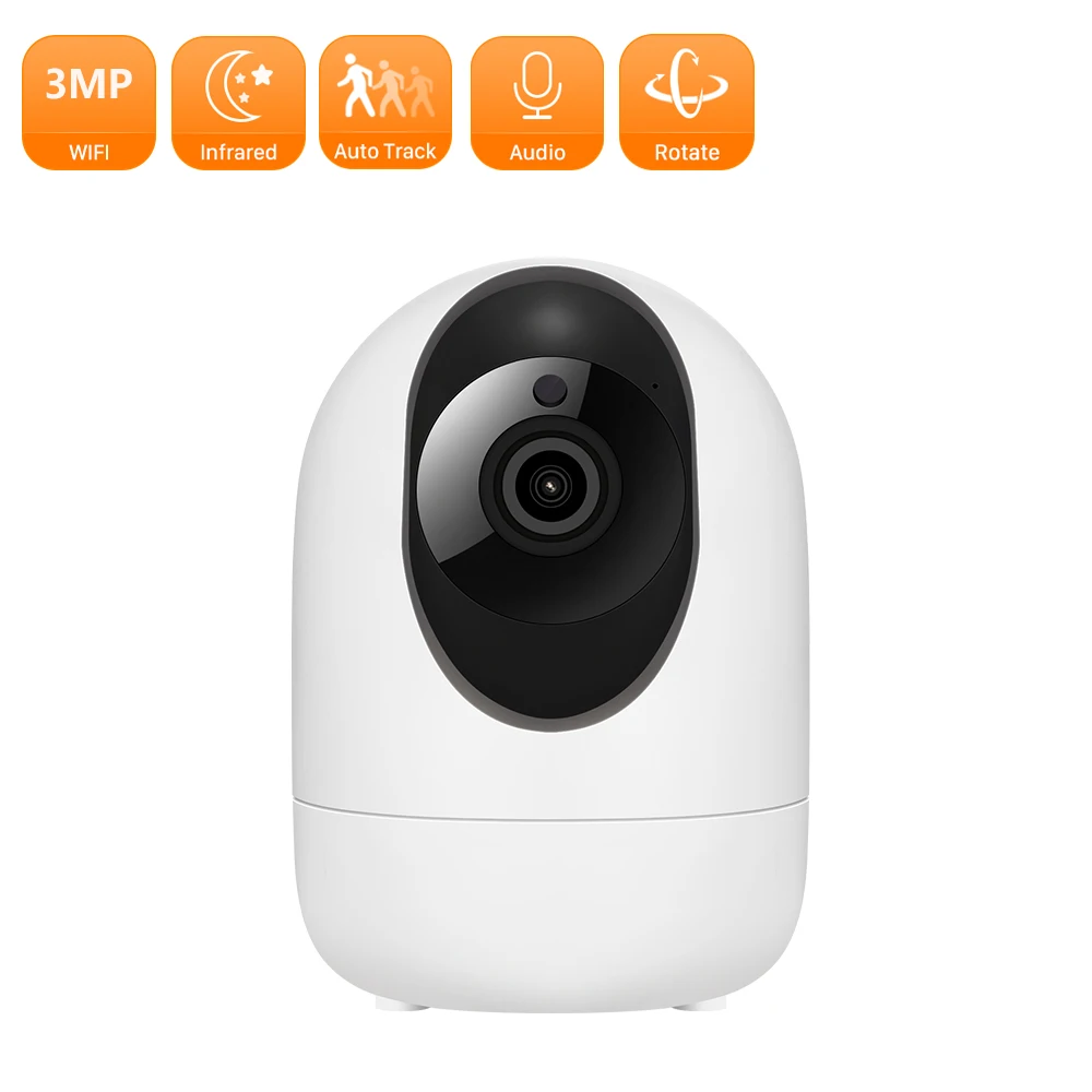 

ANBIUX 3MP 2K Night Vision Camera Smart Home Auto Tracking Security Camera Video Surveillance Electronic baby monitor ICSEE