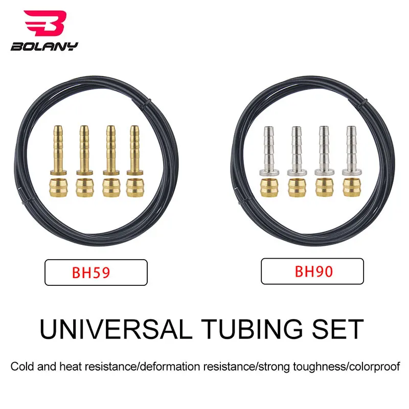 Bolany Bicycle Brake Hosing Cable Set Road MTB Bike Hydraulic Disc Brake Hose Oil Tube Connector Kit For Shimano Parts