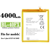 100  NEW Original 40FX 4000mAh battery For Infinix Zero plus X602 X574 Mobile phone