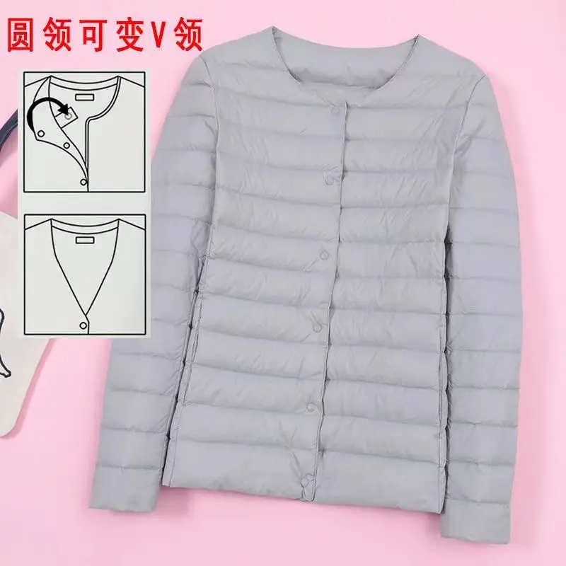 Winter Ultra Light Duck Down Women Matt Fabric Lightweight Coat Warm Female Windbreaker Parka Women's Down Jackets Plus Coats