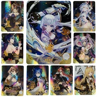 anime goddess story 10m02 series ssr amiya mastemon rem kamisato ayaka game collection card kids toys