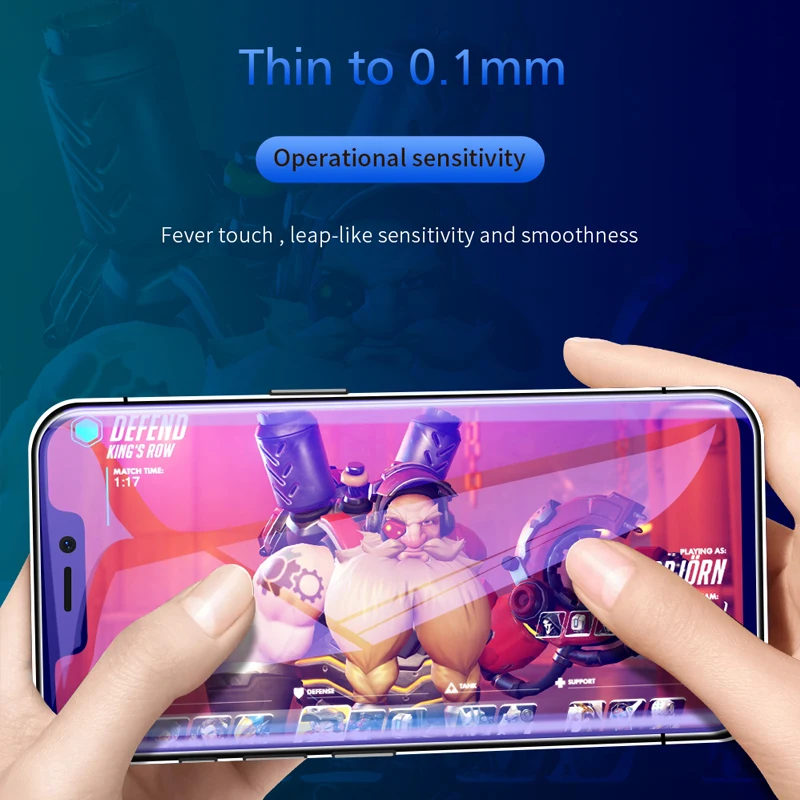 Eye Protection Anti-violet Blue Light Hydrogel Film For iPhone 13 11 12 Pro Max Mini X XR XS Max No Glass 8 7 Plus SE Soft Film images - 6